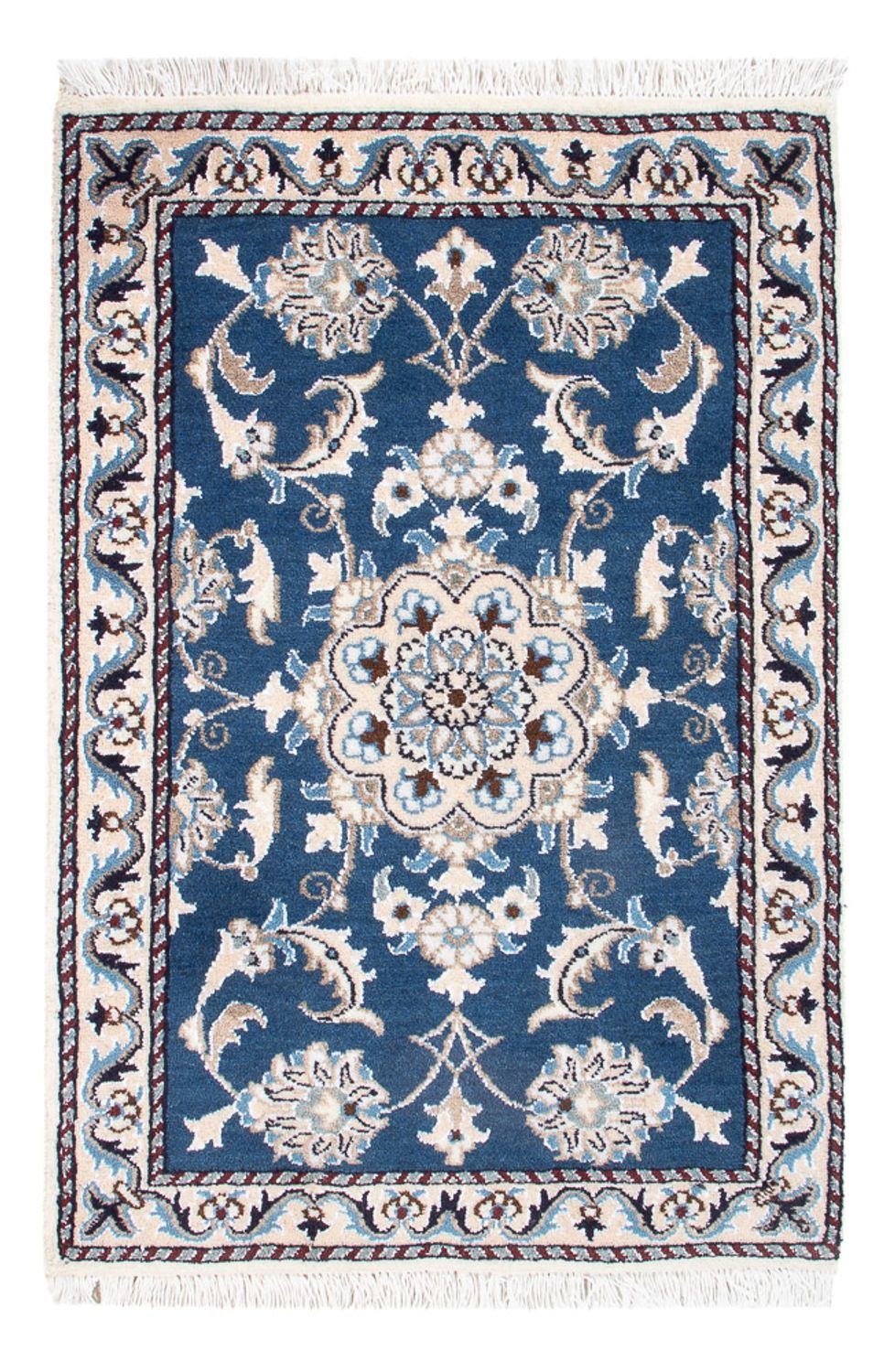 Perser Rug - Nain - 88 x 60 cm - blue