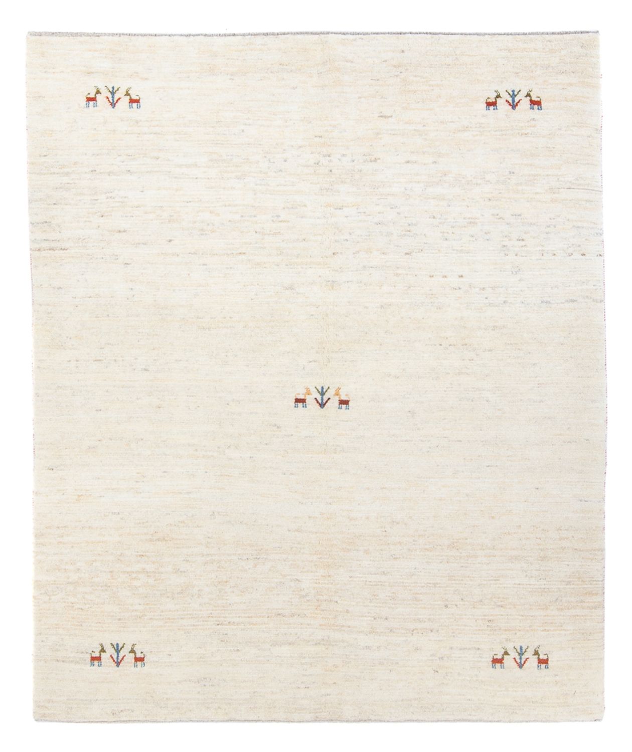 Gabbeh Rug - Perser - 195 x 156 cm - white