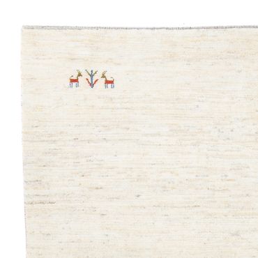 Gabbeh Rug - Perser - 195 x 156 cm - white