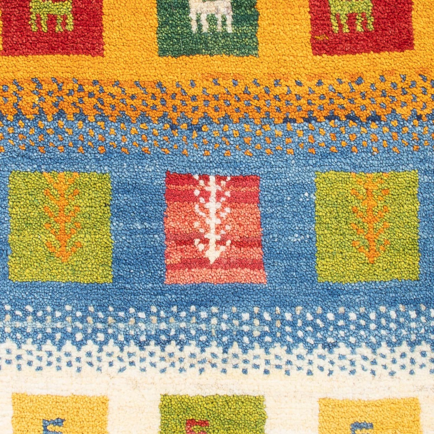 Gabbeh Rug - Perser - 87 x 61 cm - multicolored