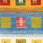 Gabbeh Rug - Perser - 87 x 61 cm - multicolored