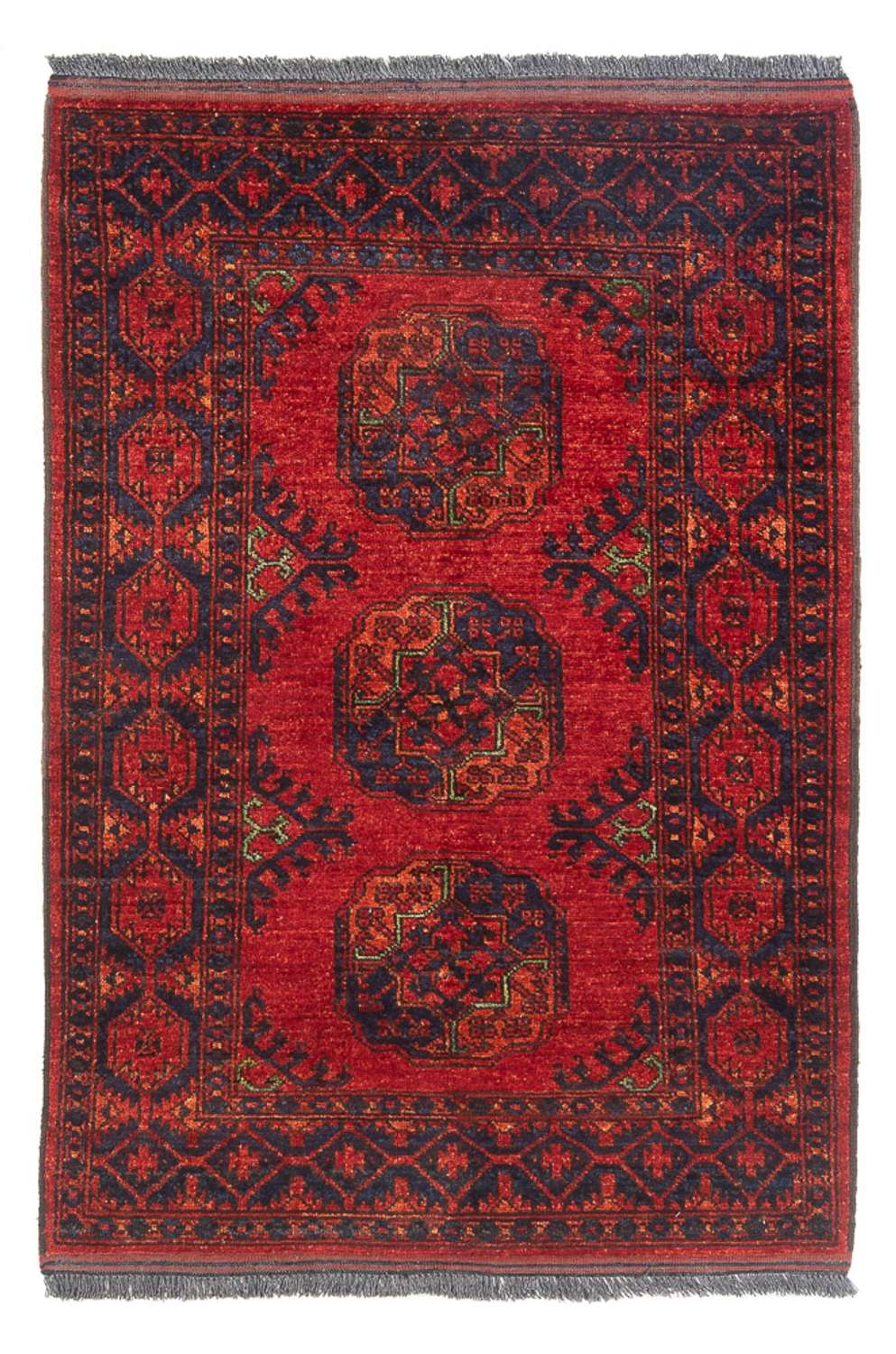 Afghan Rug - 136 x 82 cm - red