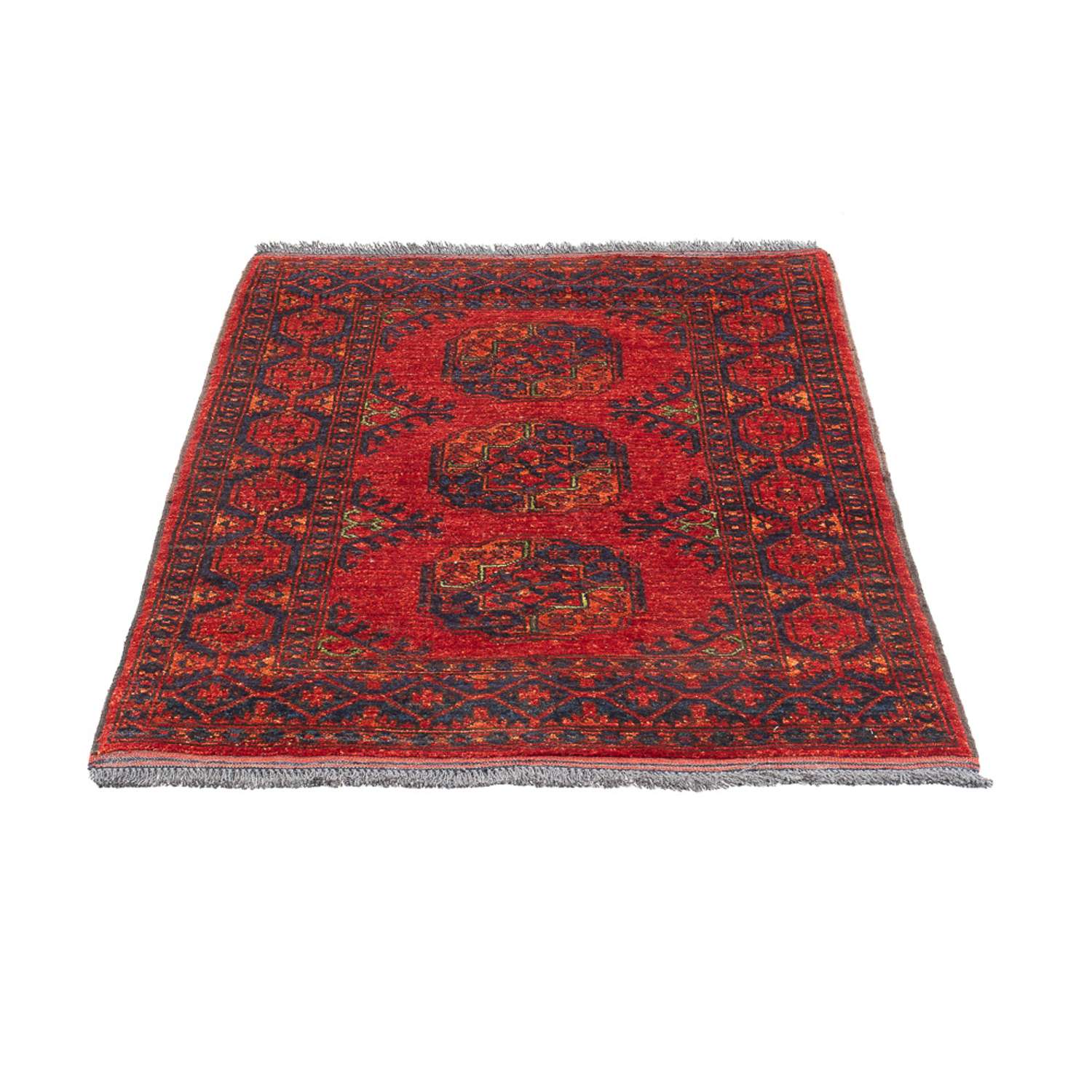 Afghan Rug - 136 x 82 cm - red