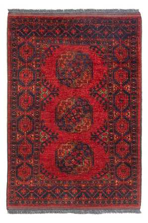 Afghan Rug - 136 x 82 cm - red