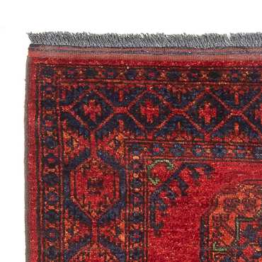 Afghan Rug - 136 x 82 cm - red