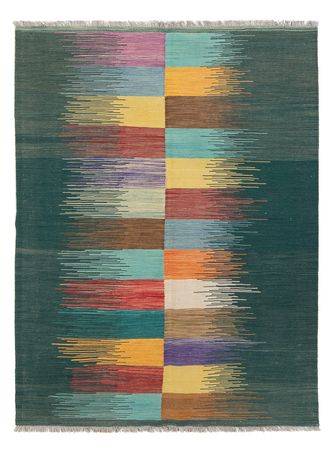 Kelim Rug - Trendy - 201 x 143 cm - multicolored