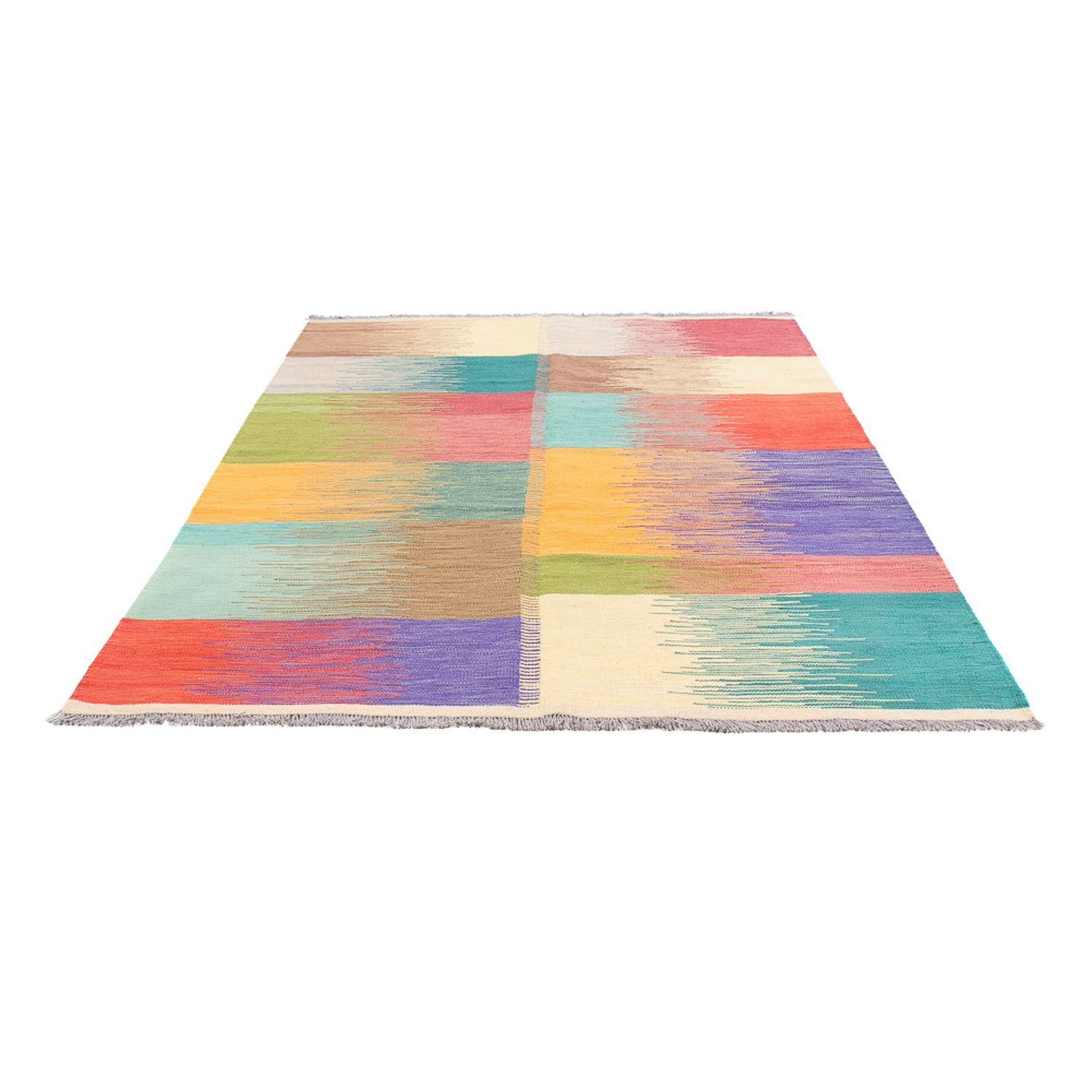 Kelim Rug - Trendy - 241 x 170 cm - multicolored