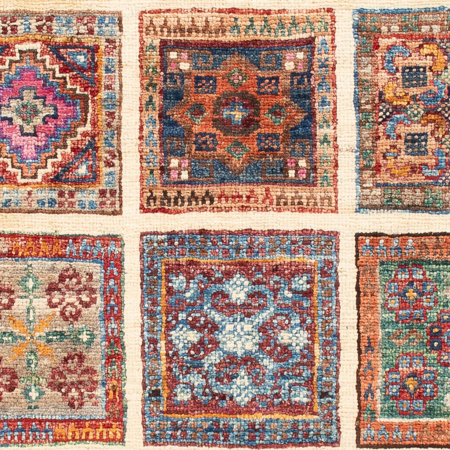 Ziegler Rug - Bakhtiari - 86 x 61 cm - multicolored