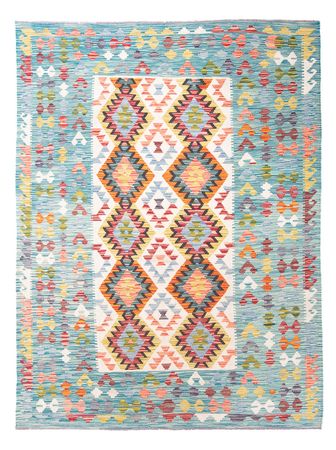 Kelim Rug - Splash - 251 x 182 cm - multicolored