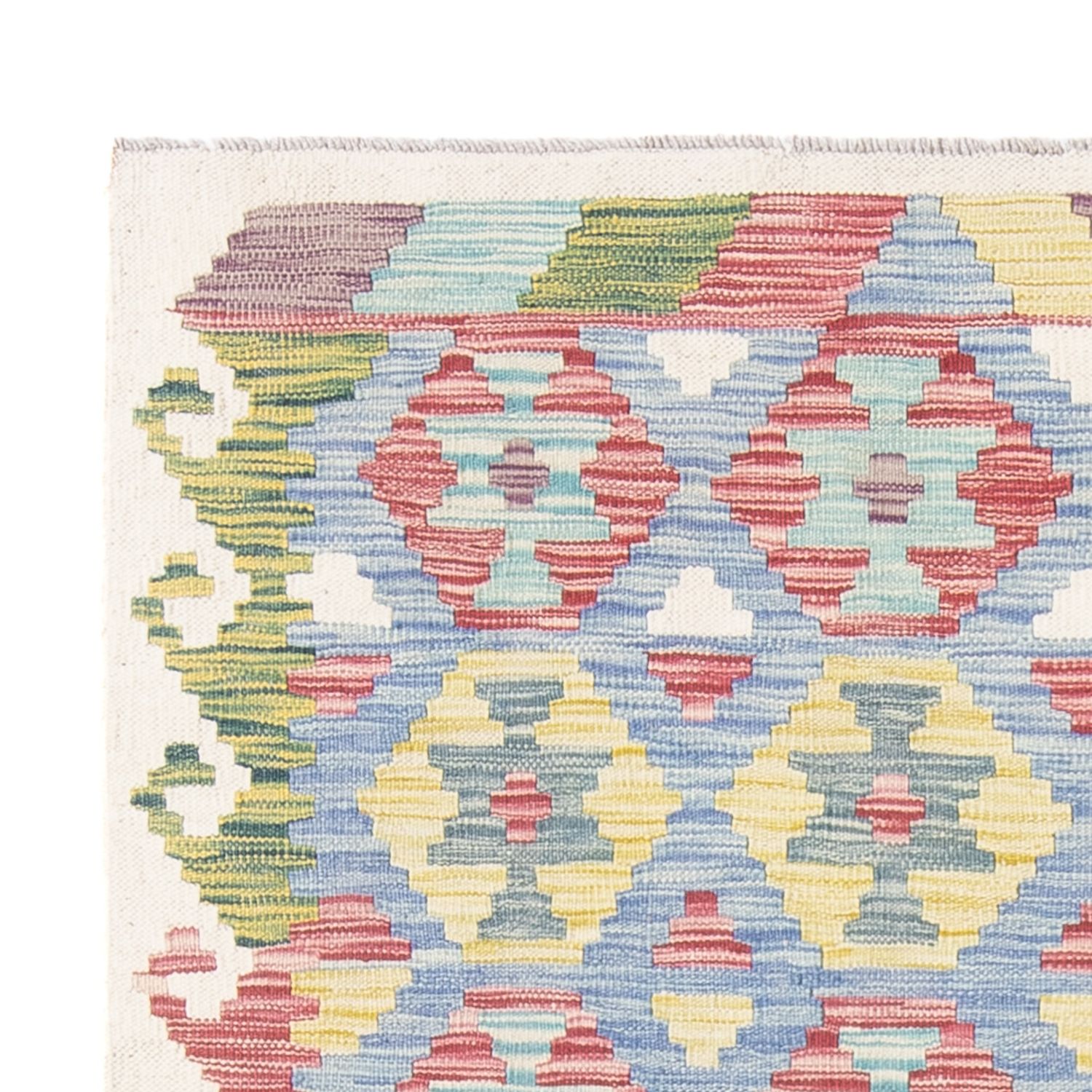 Kelim Rug - Splash - 174 x 127 cm - multicolored