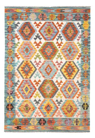 Kelim Rug - Splash - 182 x 126 cm - multicolored