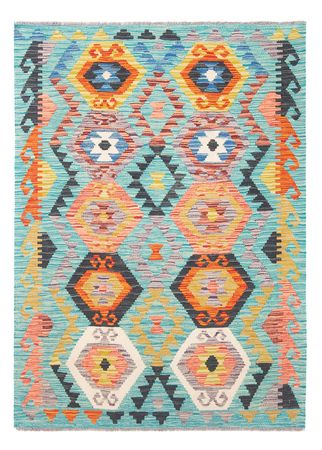 Kelim Rug - Splash - 170 x 118 cm - multicolored