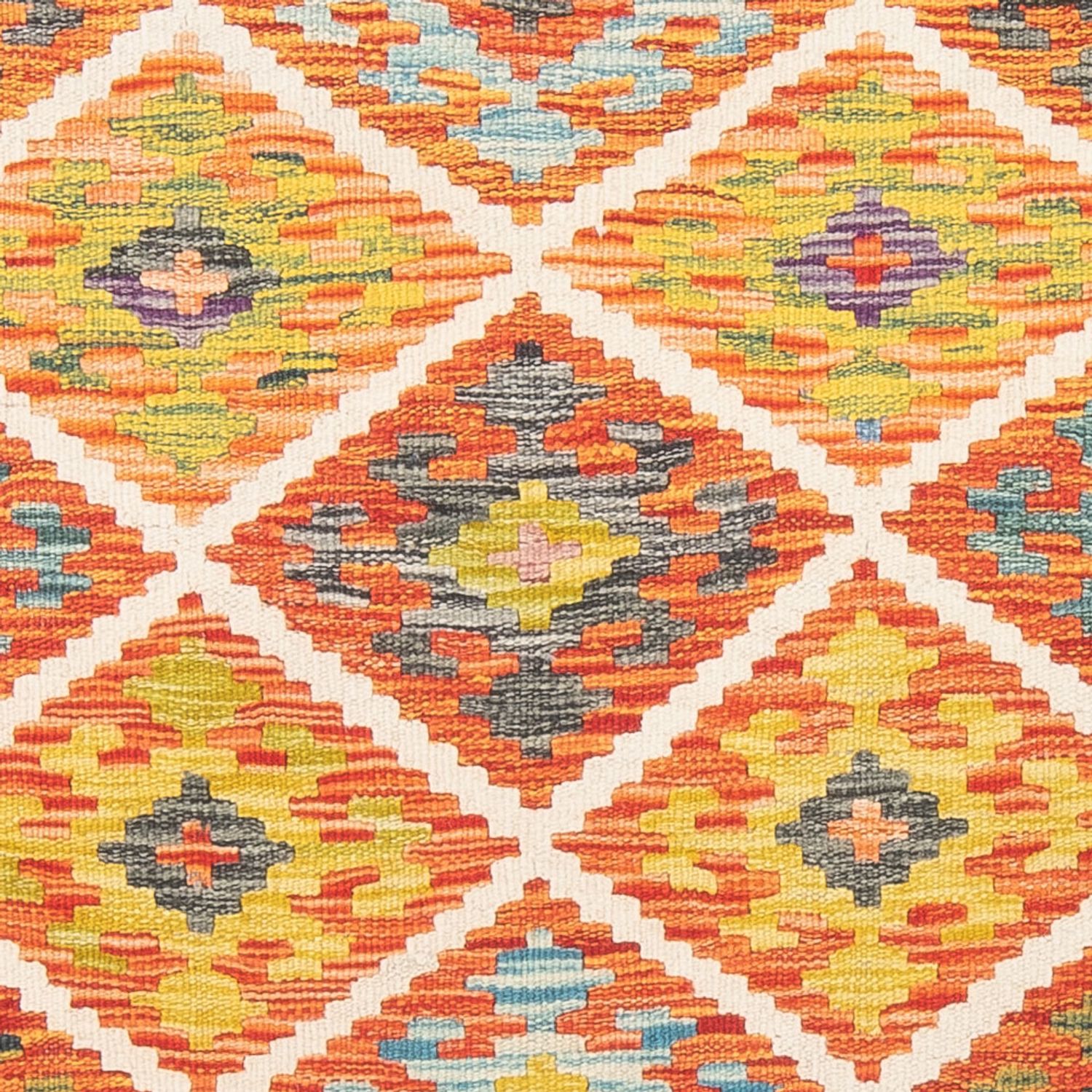 Kelim Rug - Splash - 123 x 83 cm - multicolored