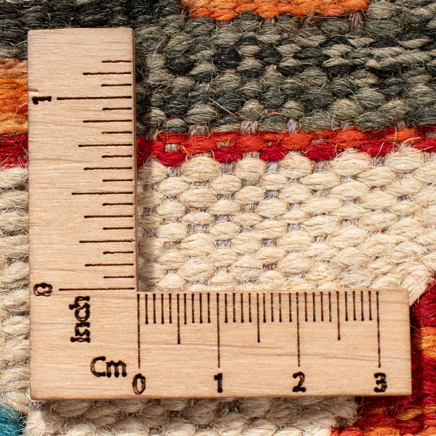 Kelim Rug - Splash - 123 x 83 cm - multicolored