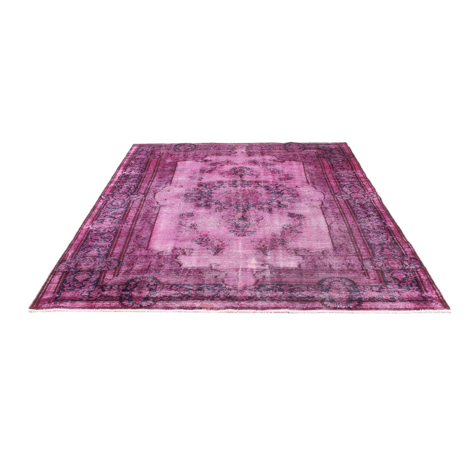 Vintage Rug - 268 x 183 cm - purple