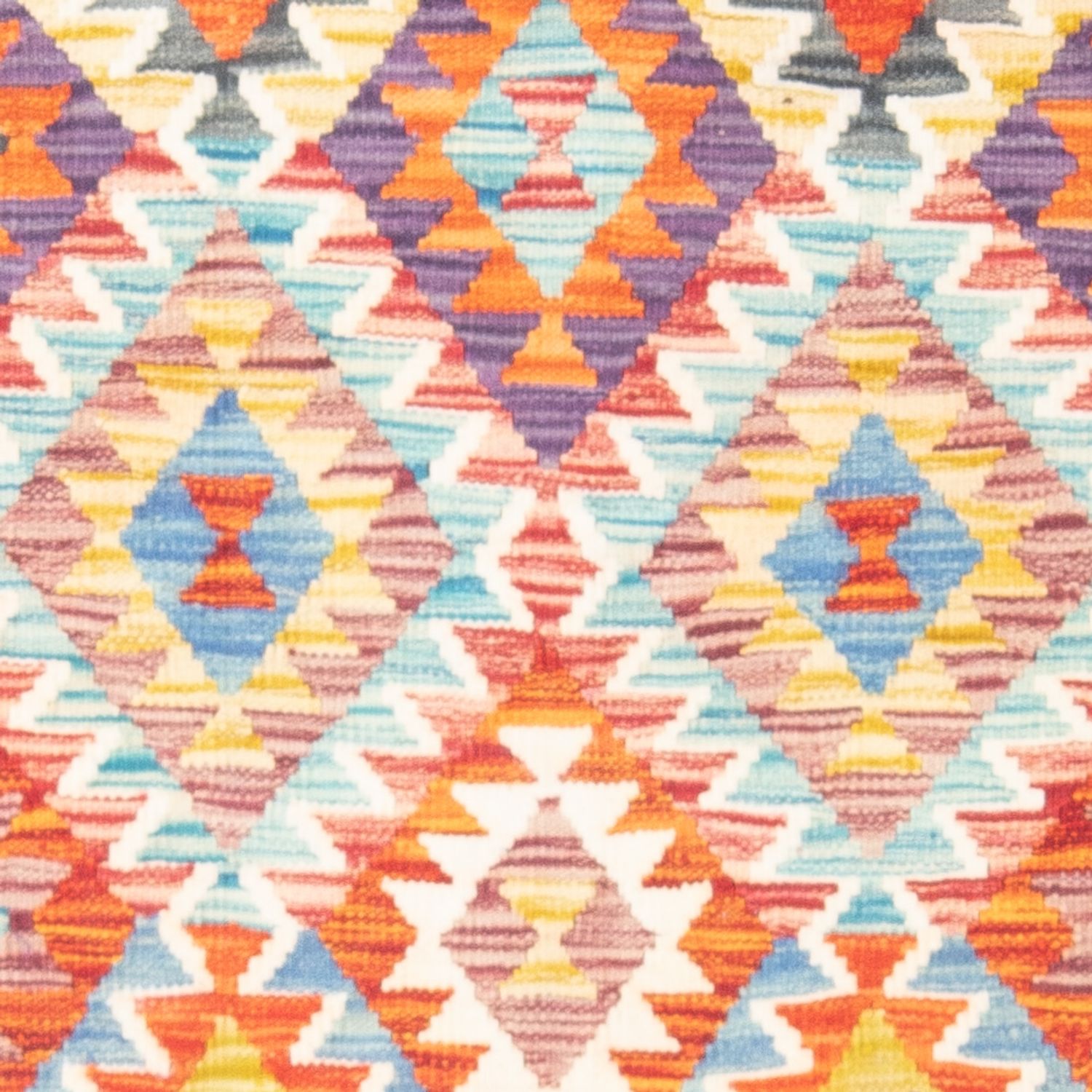 Kelim Rug - Splash - 151 x 105 cm - multicolored