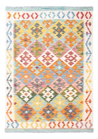 Kelim Rug - Splash - 144 x 100 cm - multicolored