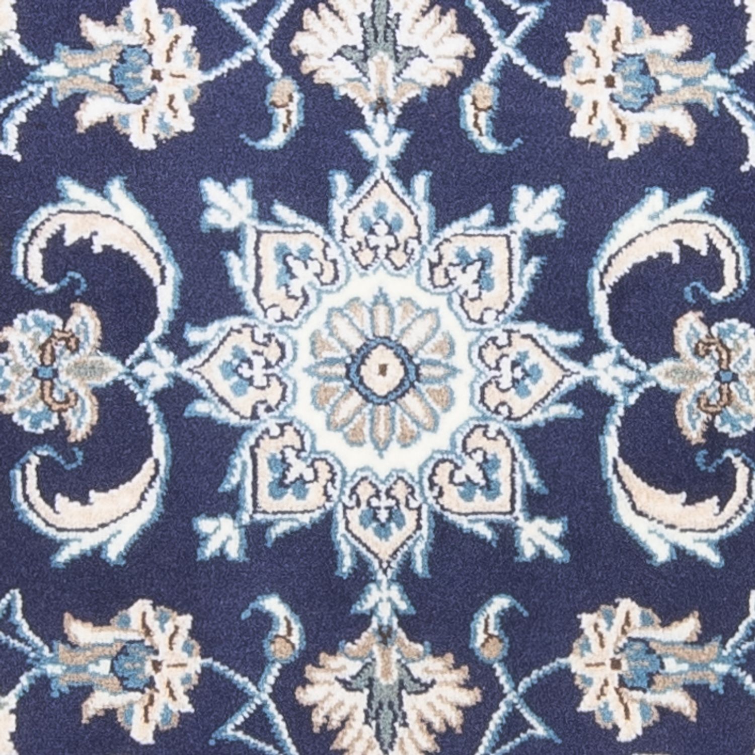 Perser Rug - Nain - 137 x 71 cm - dark blue