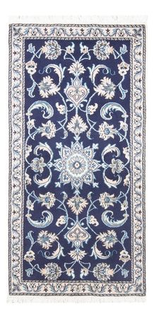 Perser Rug - Nain - 137 x 71 cm - dark blue