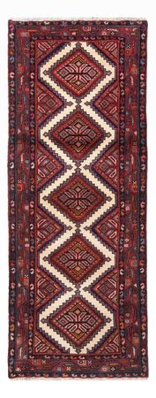 Runner Perser Rug - Nomadic - 204 x 76 cm - dark red