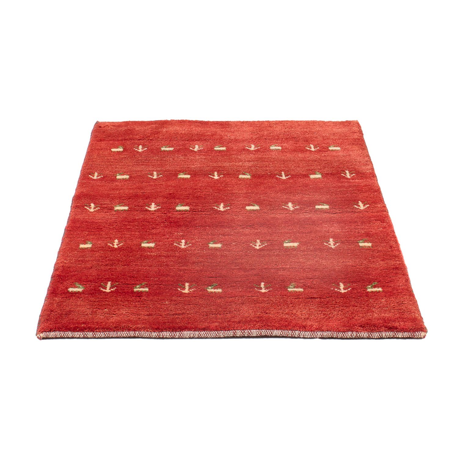 Gabbeh Rug - Perser - 123 x 79 cm - red