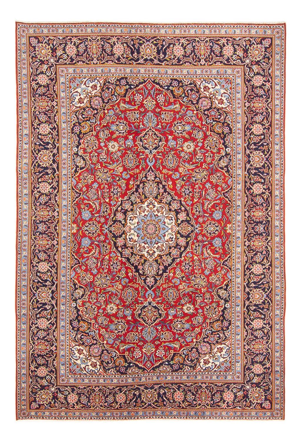 Perser Rug - Keshan - 280 x 190 cm - red