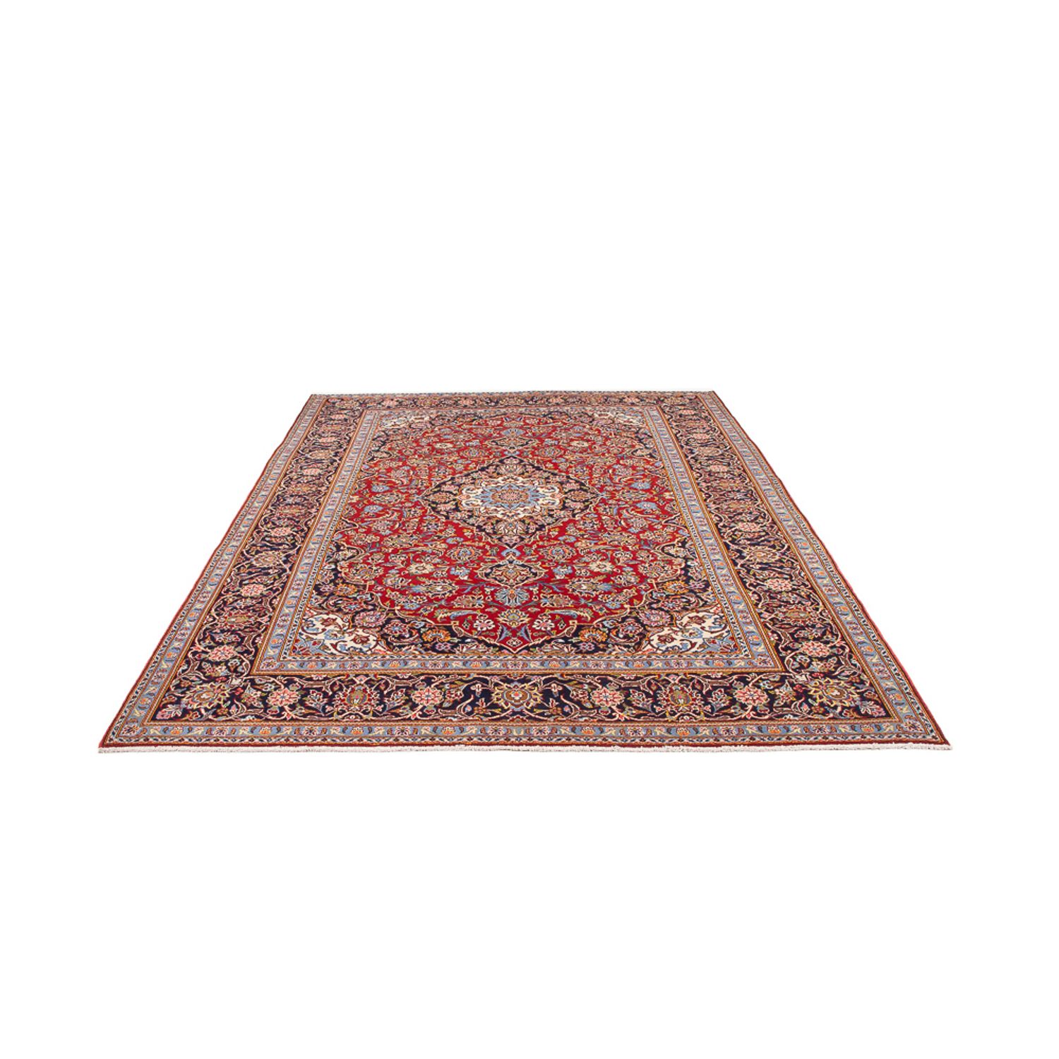 Perser Rug - Keshan - 280 x 190 cm - red