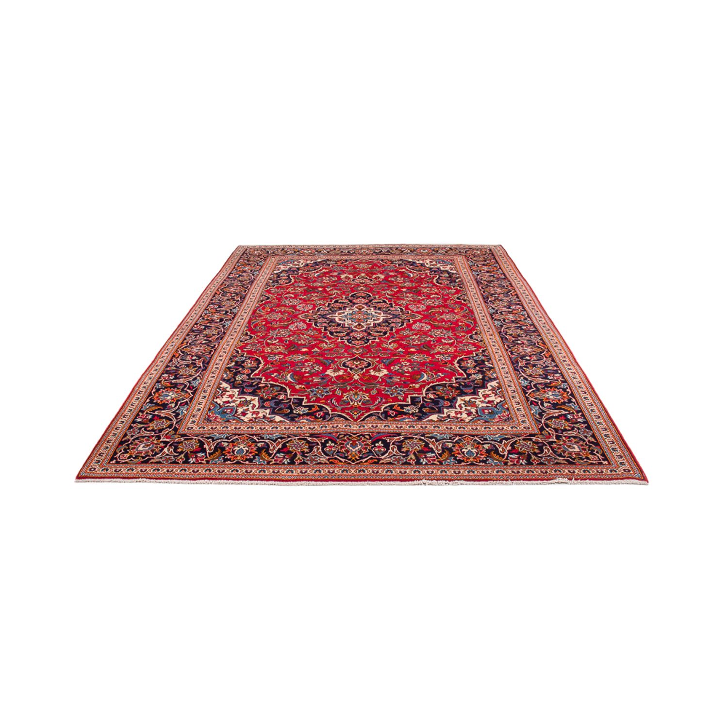 Perser Rug - Keshan - 293 x 195 cm - red