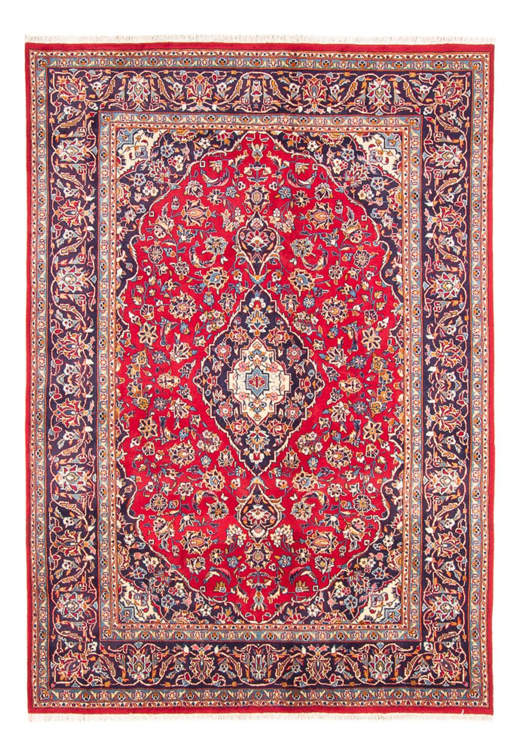 Perser Rug - Keshan - 284 x 203 cm - red