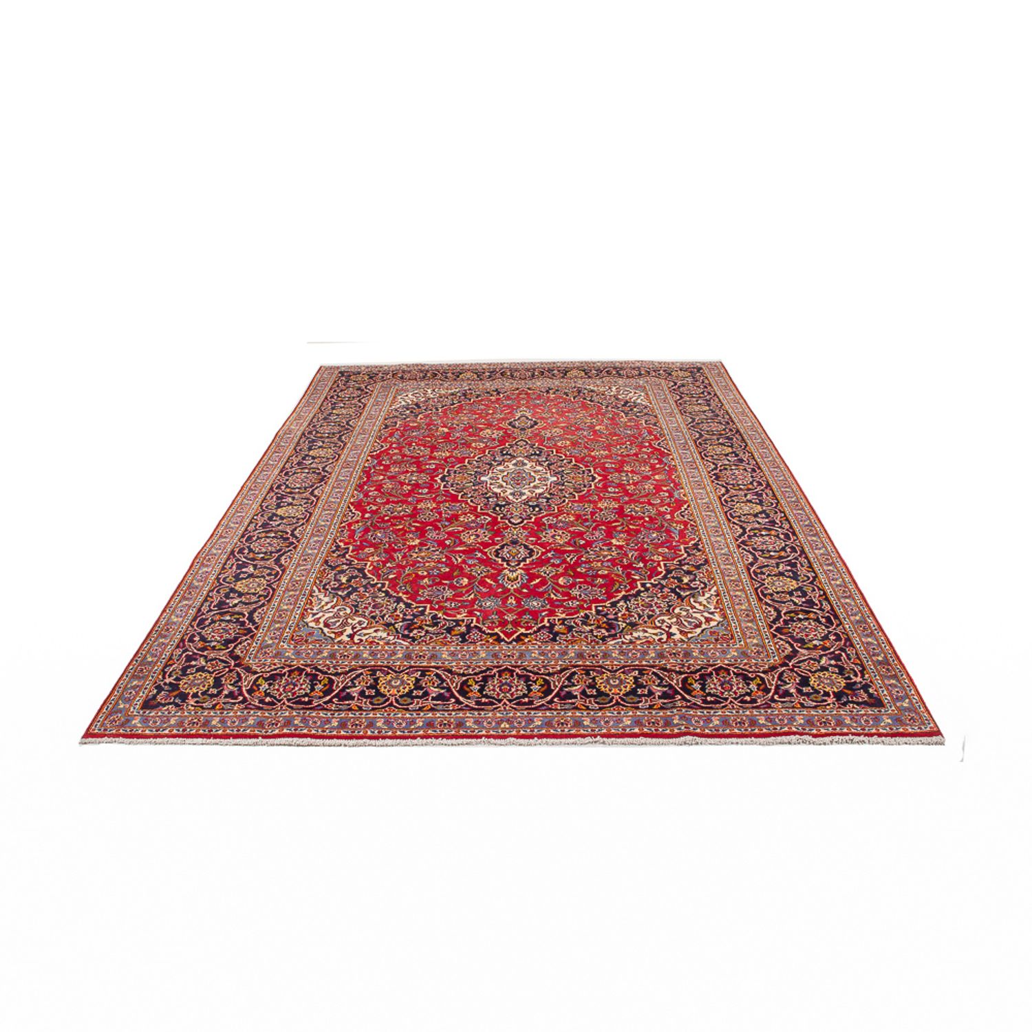 Perser Rug - Keshan - 295 x 198 cm - red