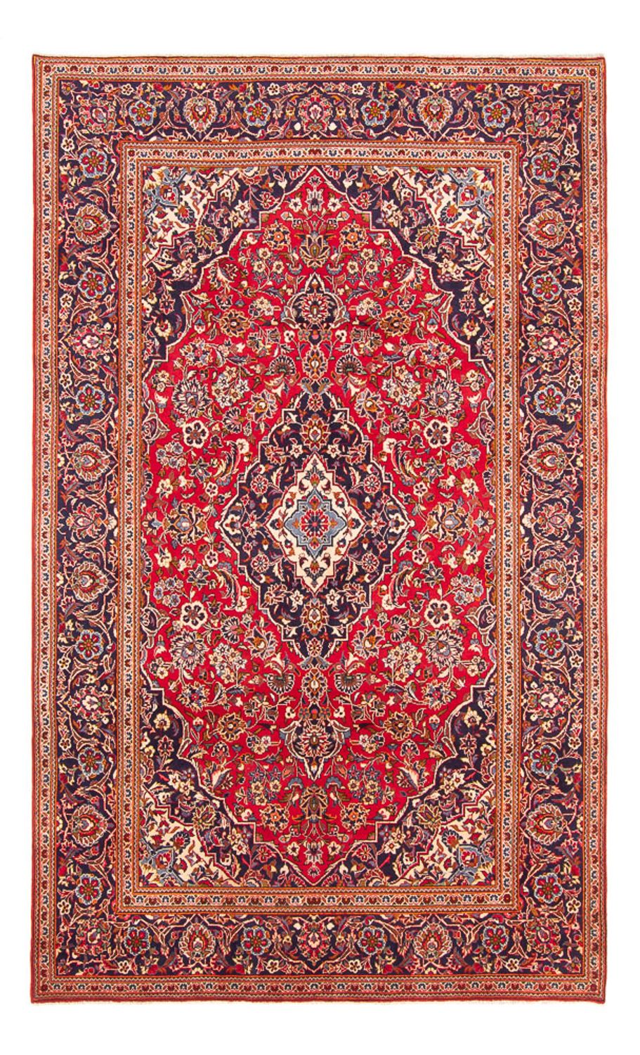 Perser Rug - Keshan - 298 x 196 cm - red