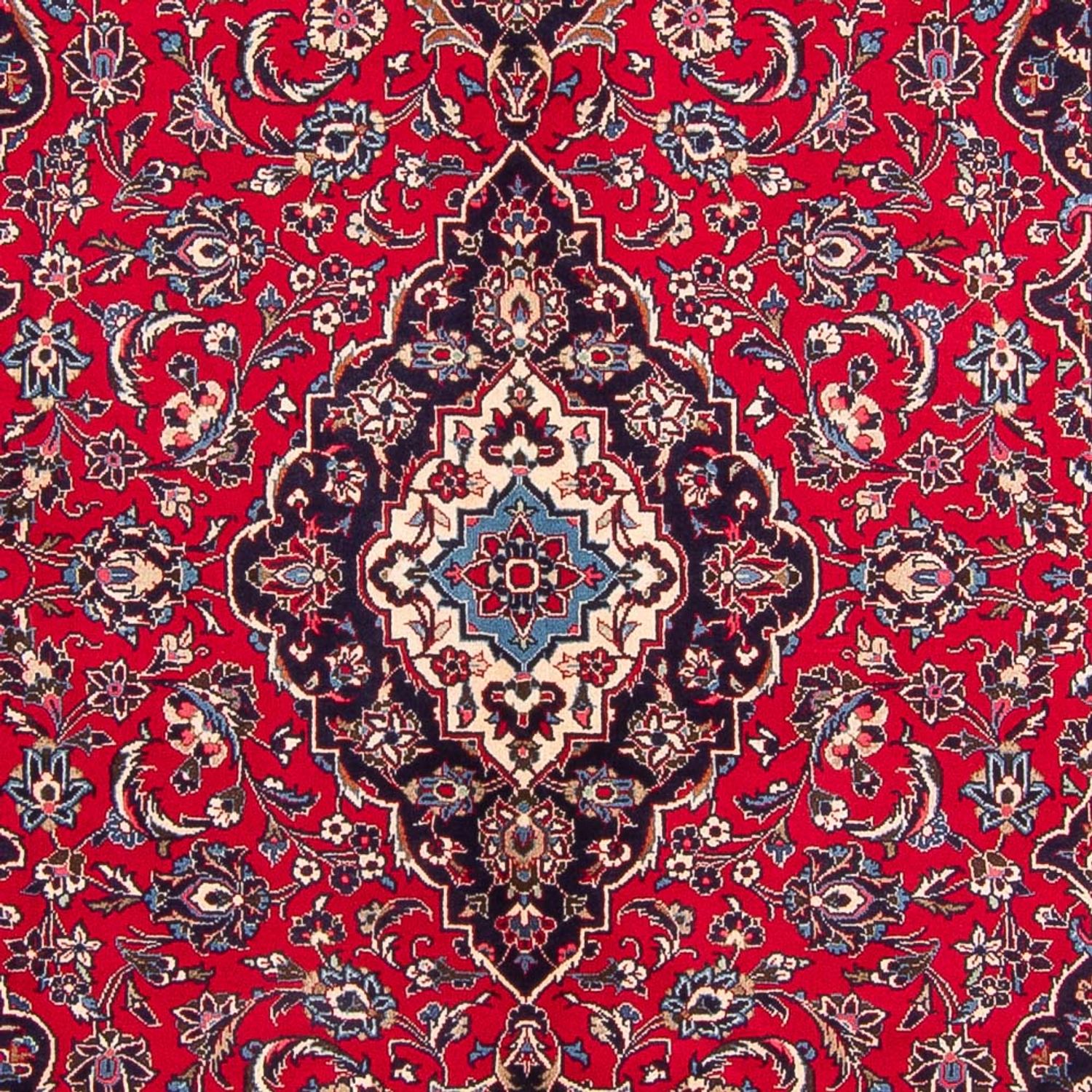 Perser Rug - Keshan - 297 x 197 cm - red