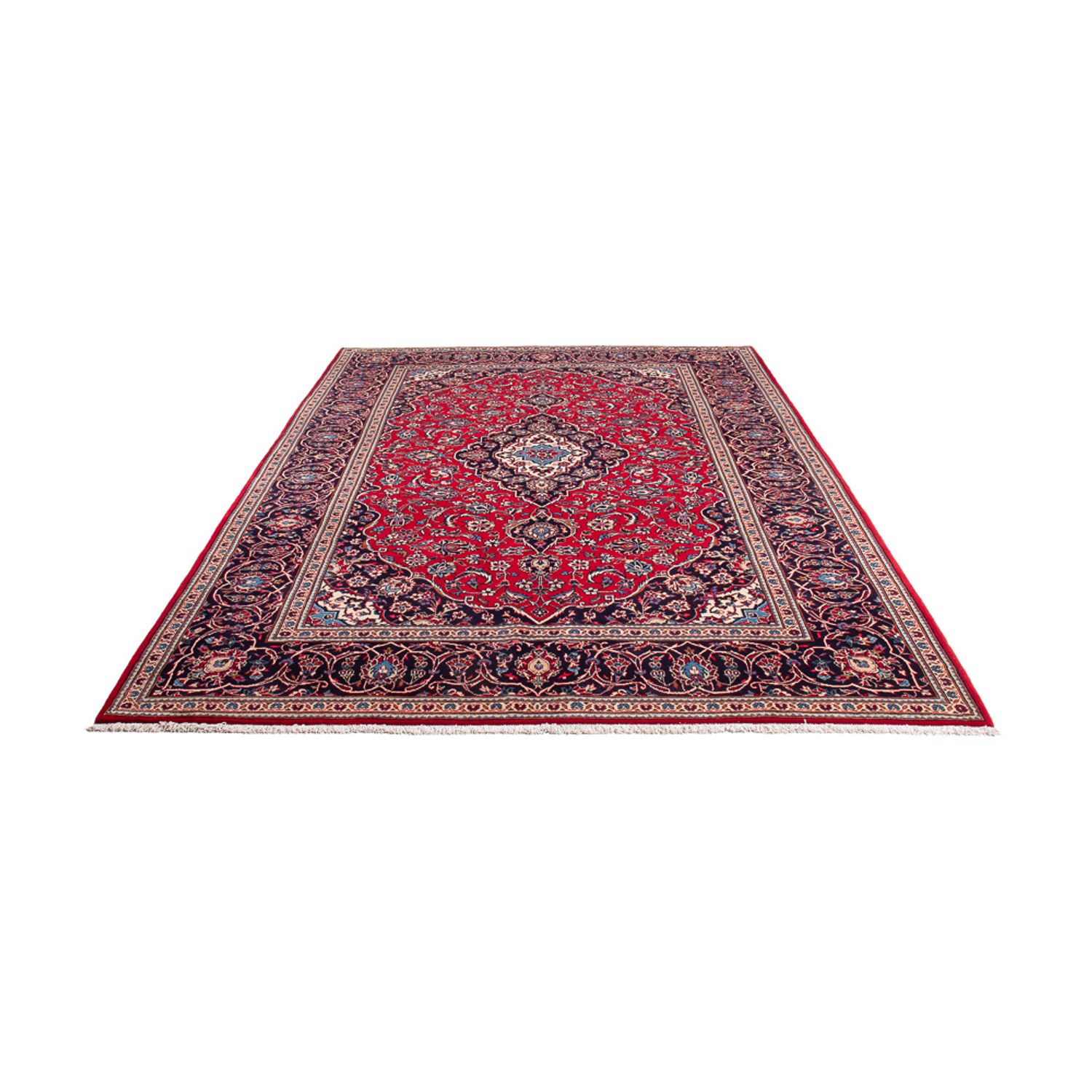 Perser Rug - Keshan - 297 x 197 cm - red