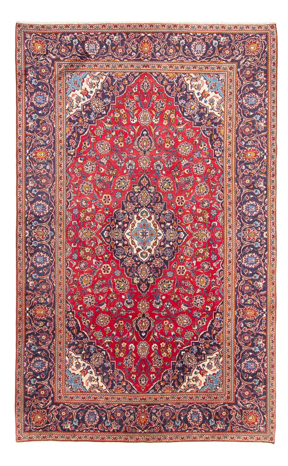 Perser Rug - Keshan - 297 x 197 cm - red