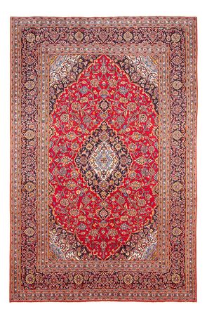 Perser Rug - Keshan - 293 x 200 cm - red