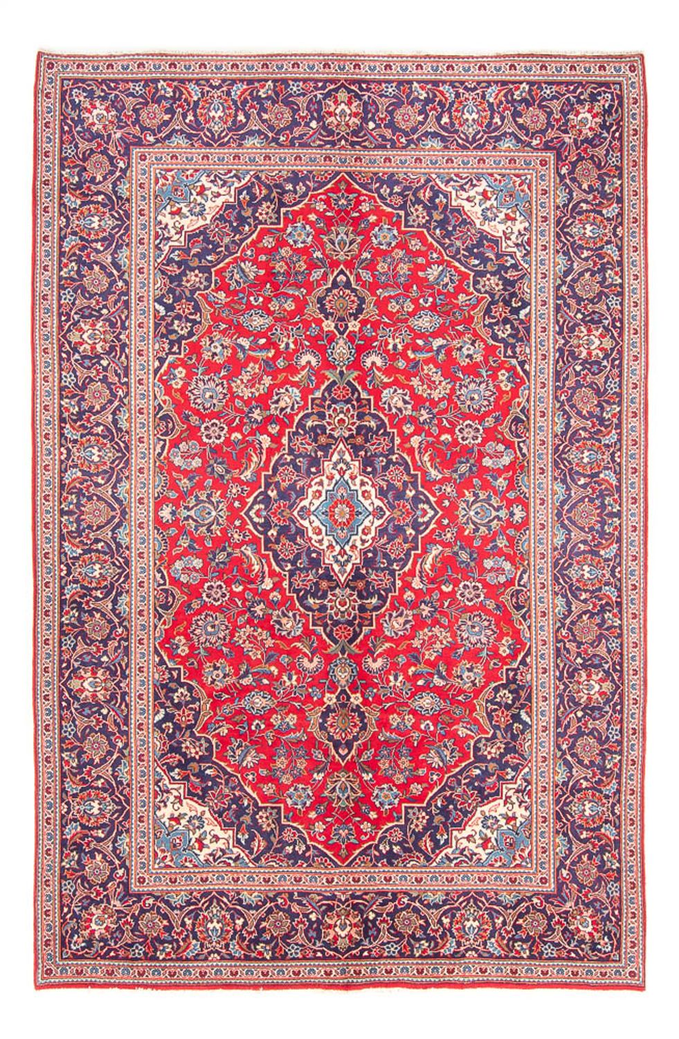 Perser Rug - Keshan - 297 x 200 cm - red