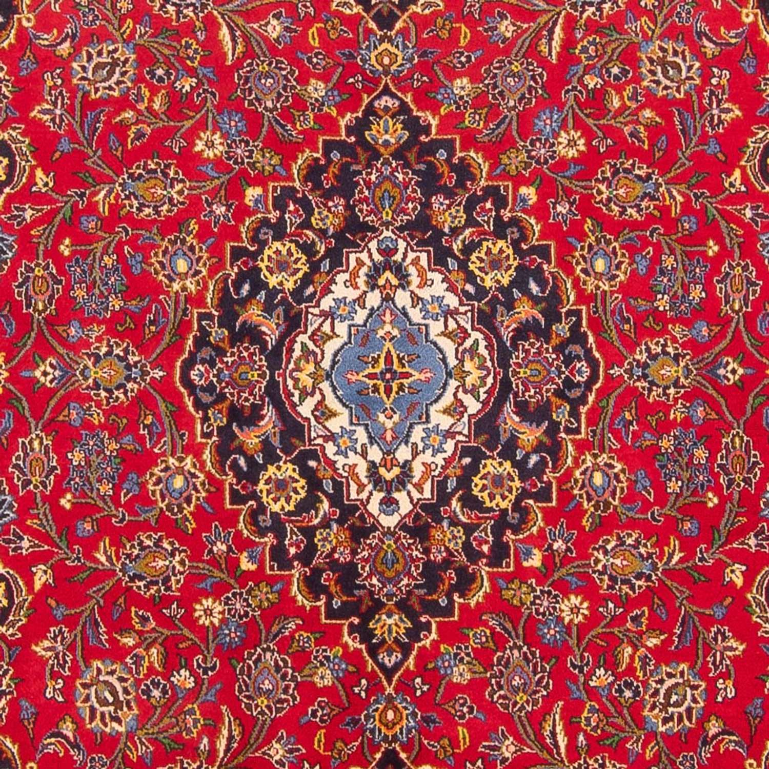 Perser Rug - Keshan - 296 x 203 cm - red
