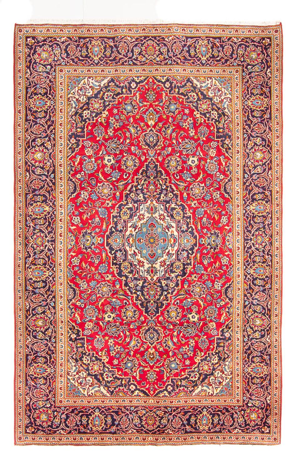 Perser Rug - Keshan - 298 x 204 cm - red