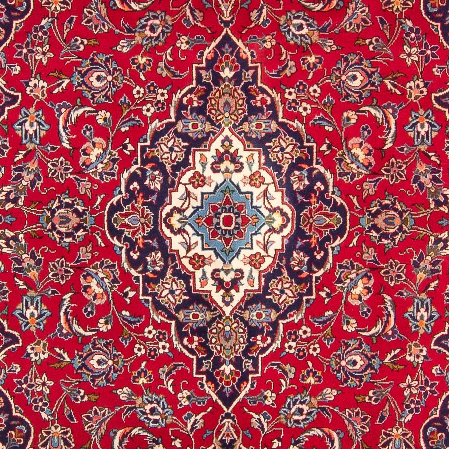 Perser Rug - Keshan - 302 x 202 cm - red