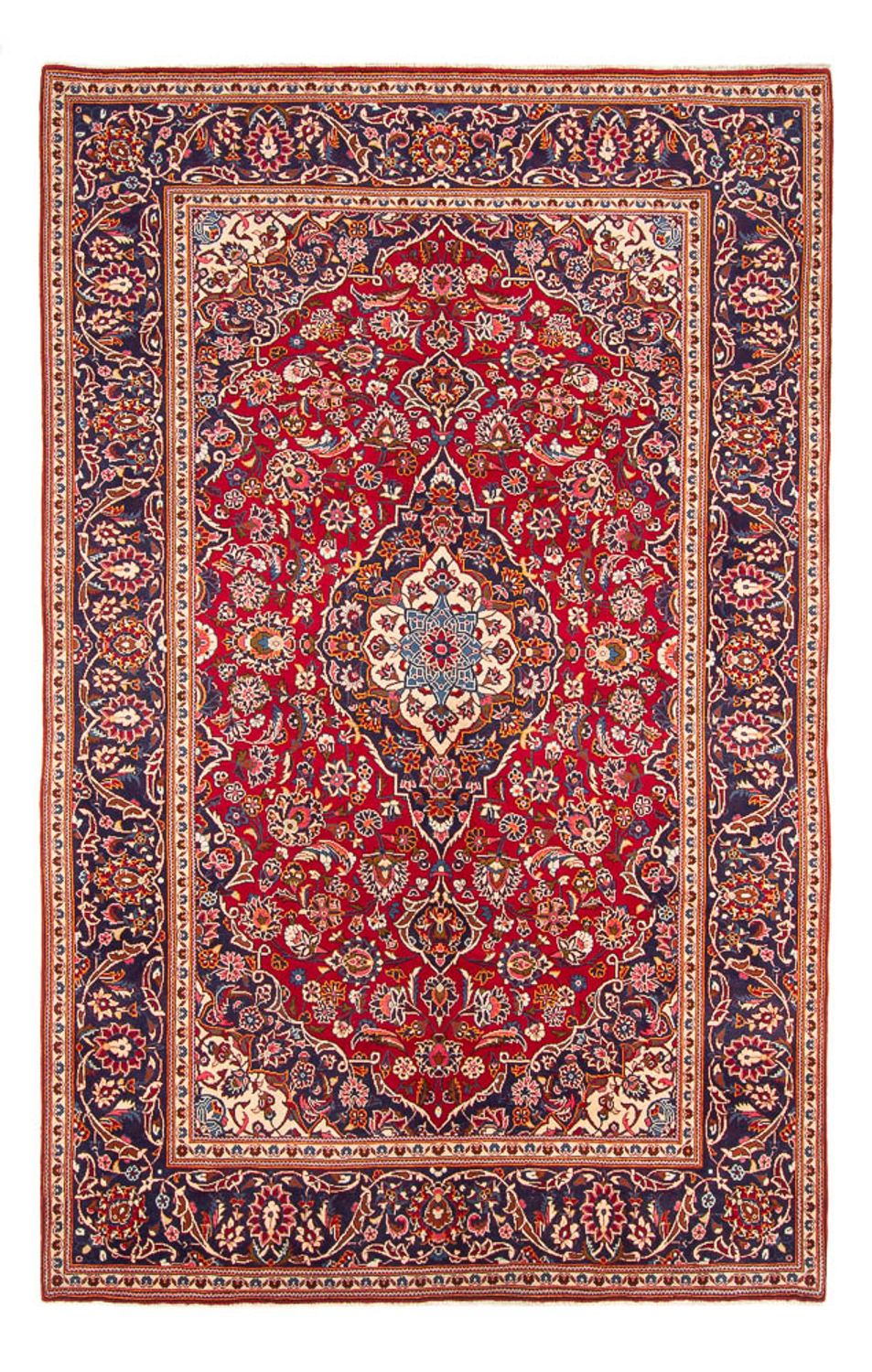 Perser Rug - Keshan - 303 x 202 cm - red