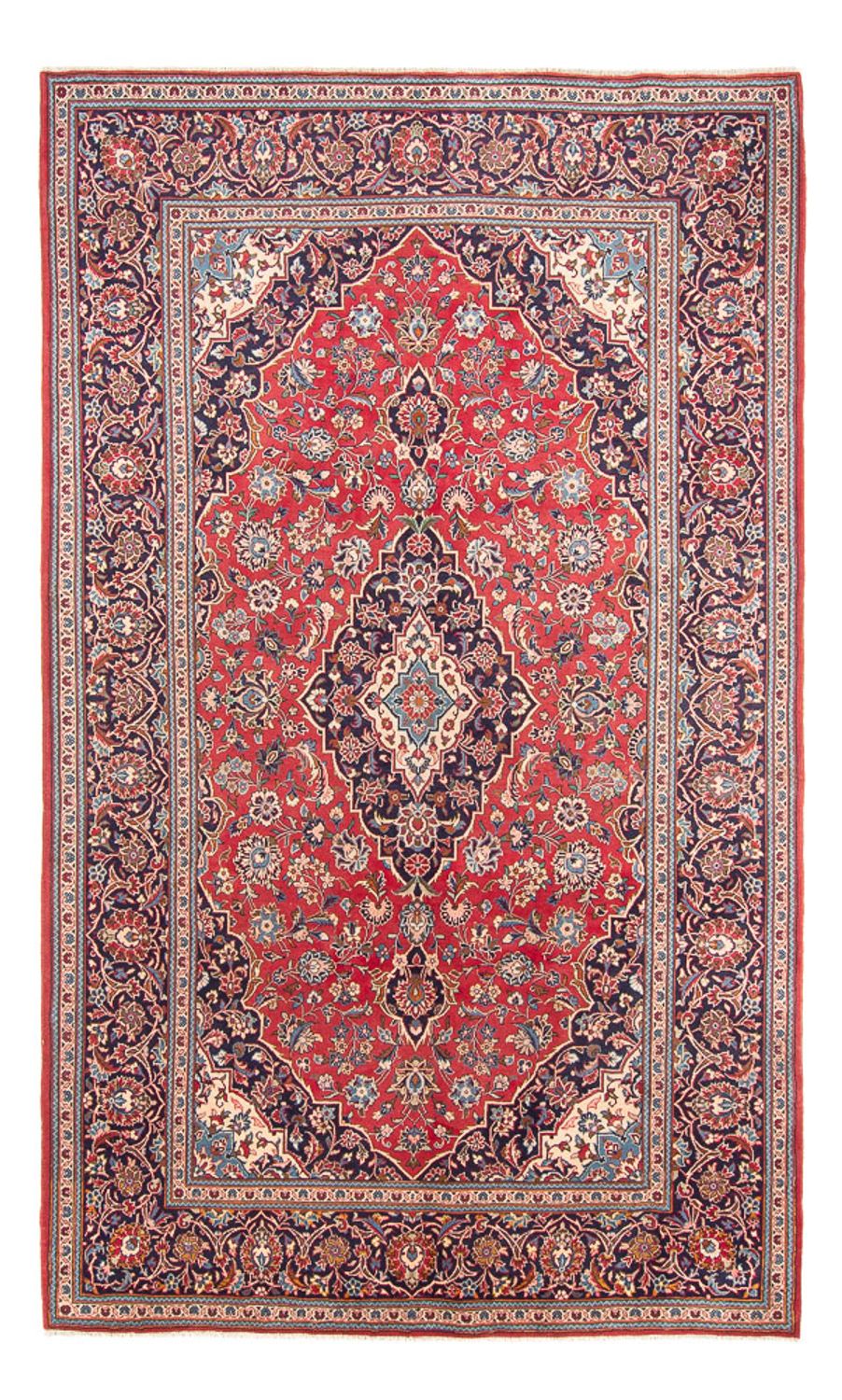 Perser Rug - Keshan - 310 x 198 cm - red