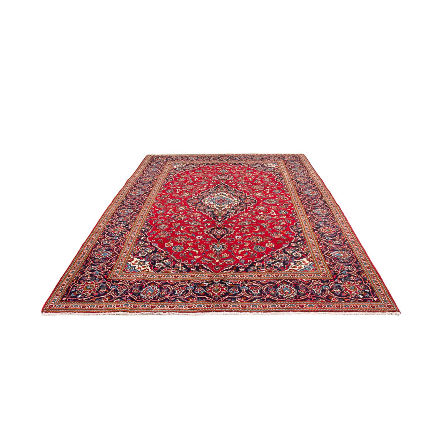 Perser Rug - Keshan - 303 x 204 cm - red