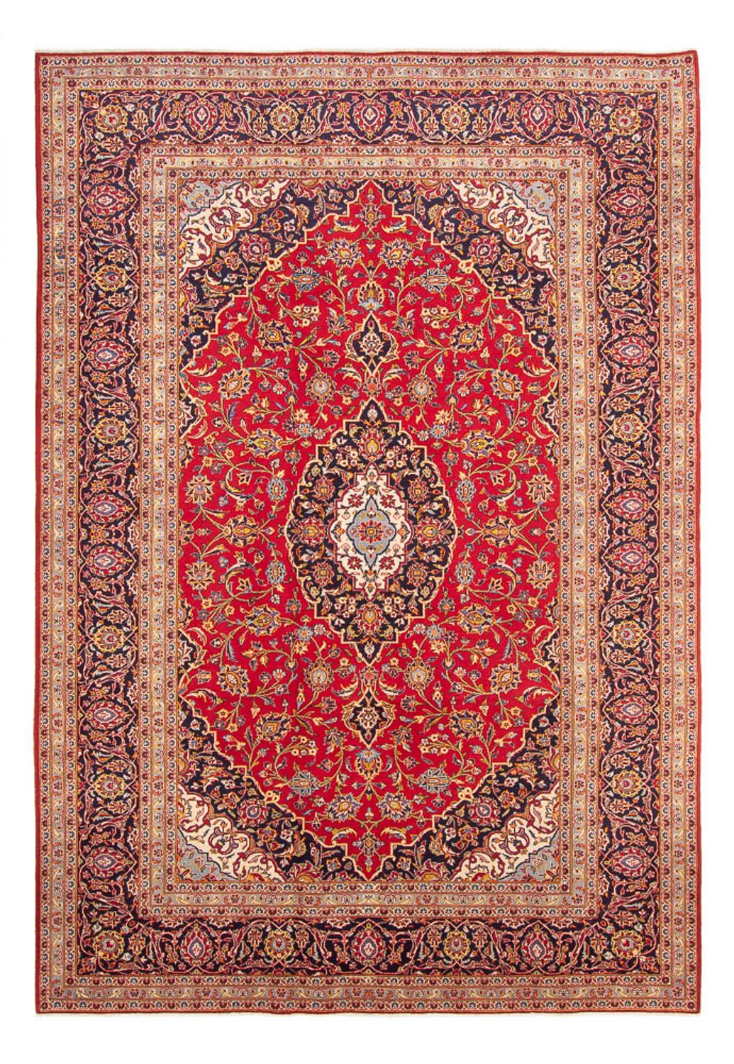 Perser Rug - Keshan - 352 x 245 cm - red