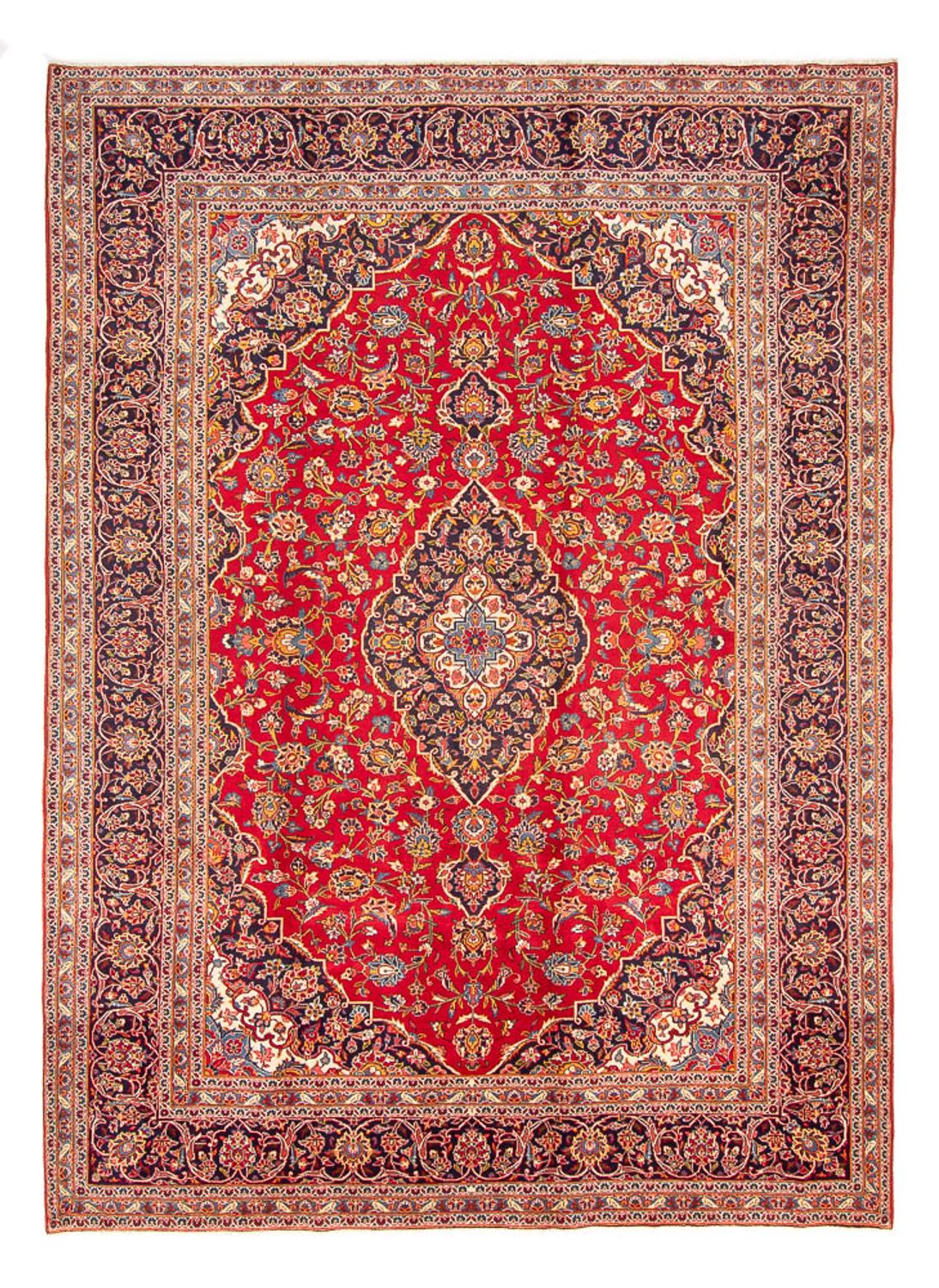 Perser Rug - Keshan - 343 x 252 cm - red