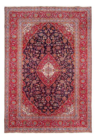 Perser Rug - Keshan - 353 x 246 cm - dark blue