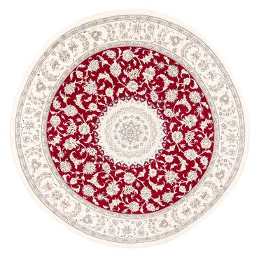 Perser Rug - Nain round  - 200 x 200 cm - red