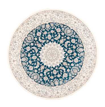 Perser Rug - Nain round  - 200 x 200 cm - blue