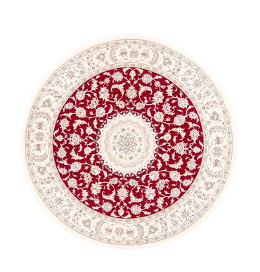 Perser Rug - Nain round  - 200 x 200 cm - red