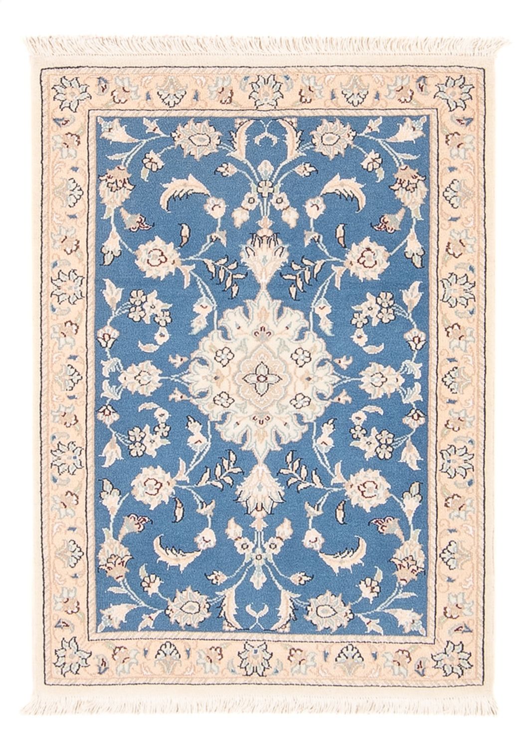 Perser Rug - Nain - 88 x 59 cm - blue