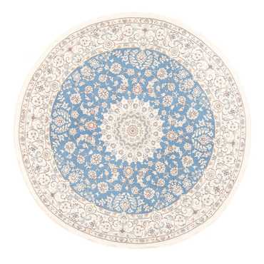 Perser Rug - Nain round  - 200 x 200 cm - light blue